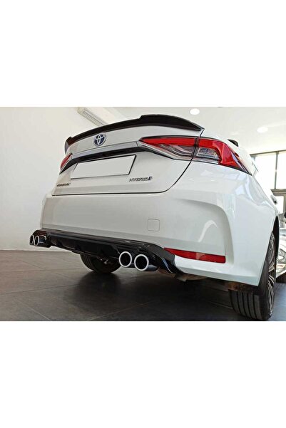 autogp Toyota corolla arka tampon difüzörü 4 çıkış 2019+