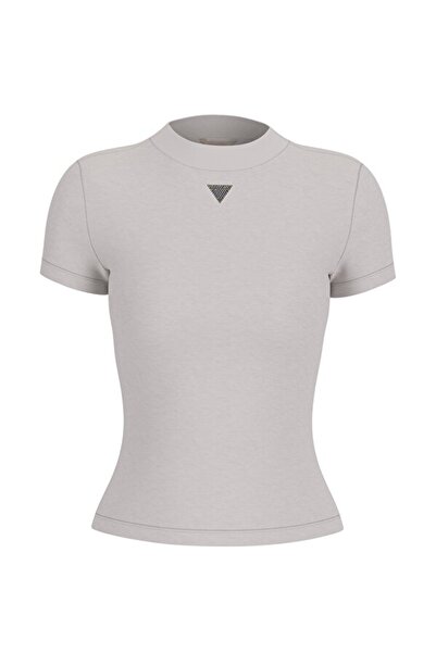 Guess Mock Kadın Yün Ipek Karışımlı Top