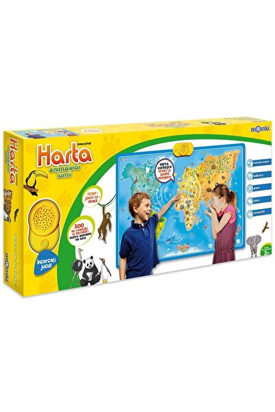 MomKi Interactive map with animals