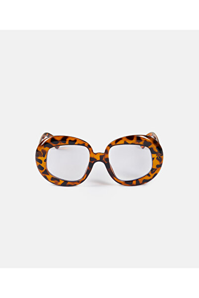 İpekyol Desenli oval çerçeveli gözlük