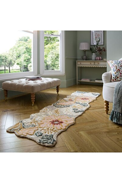 Talis Covor traversa Daphne Shaped Floral Roz 60x230 cm, Flair Rugs