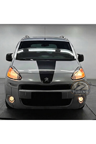STS Oto Aksesuar Peugeot Partner Tepee 2012-2018 Uyumlu Batman Yarasa Ayna Ka...
