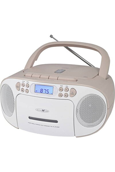 RCR Reflexion 2260 W/PK, FM, AUX, White/Pink