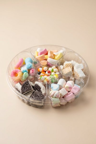 Lava Roastery Freeze Dried Candy Mix Tray – 6 Varieties, 240g (6×40g), Crunchy Assorted Sweets