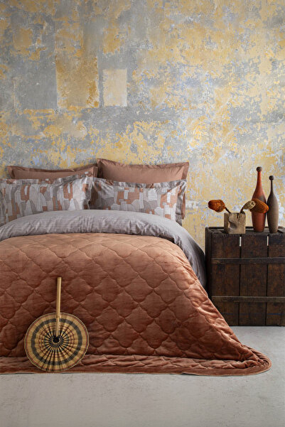 Apricitas HOME Odel Somon My Touch Double 100% Cotton Four Season Set