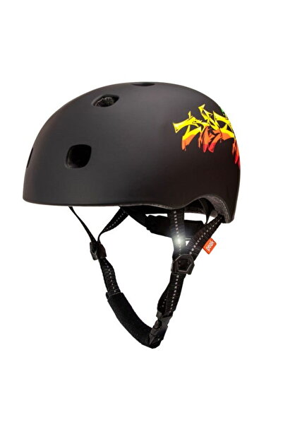 Crazy Safety Cască de bicicletă pentru adulți, curea reflectorizantă, mărime ...