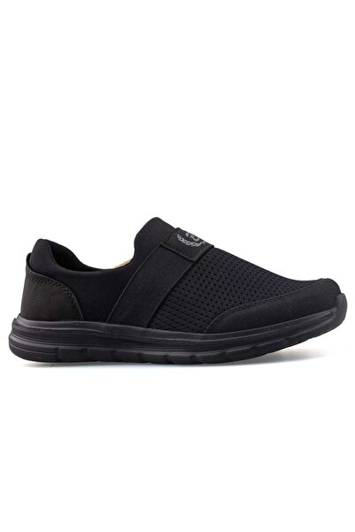 Modayak Veli̇kundura Black&Sea 527 Black Anorak Fabric Comfort Daily Shoes