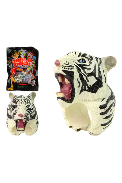 Three top online Hand Ring Educational Animals Tiger White