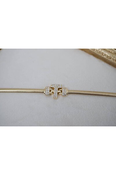 ATELİER TUĞBA Blk175 Letter Bracelet