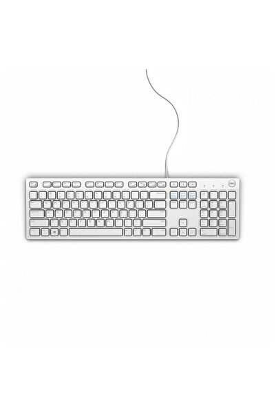 Dell TASTATURĂ CU FĂRĂ SÂRMĂ KB216 Alb, USB, Cu fir