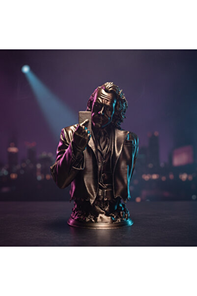 Riva Self Joker Arthur Fleck Koleksiyonluk Dekoratif Büst Biblo - 10 cm