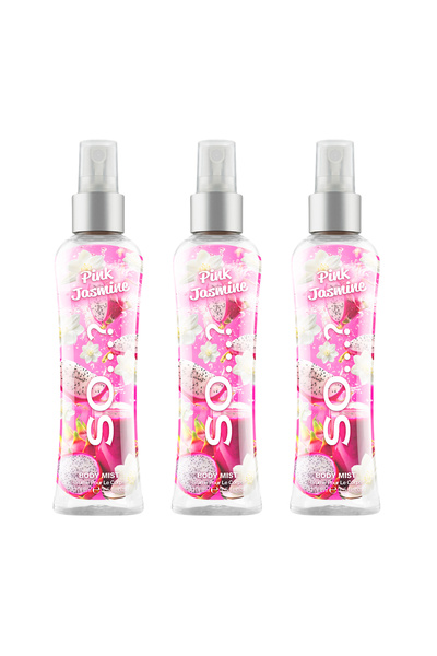 So Fragrance So…? Pink Jasmine Vücut Spreyi 3'lü Set