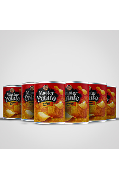 master Potato Original Potato Chips 60g - 6 pieces