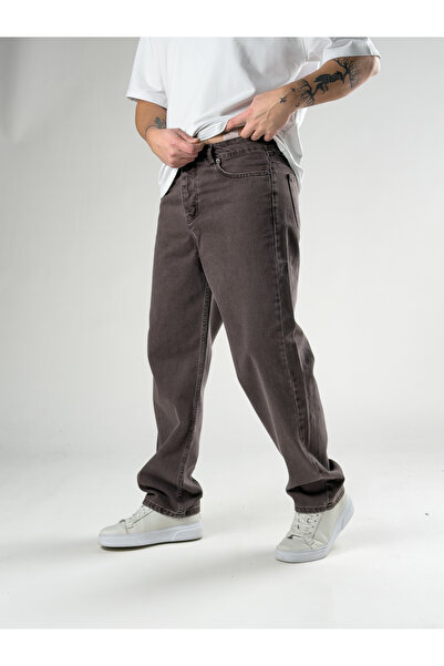 COCOPELLI Brown Men's Baggy Jeans Coc2822