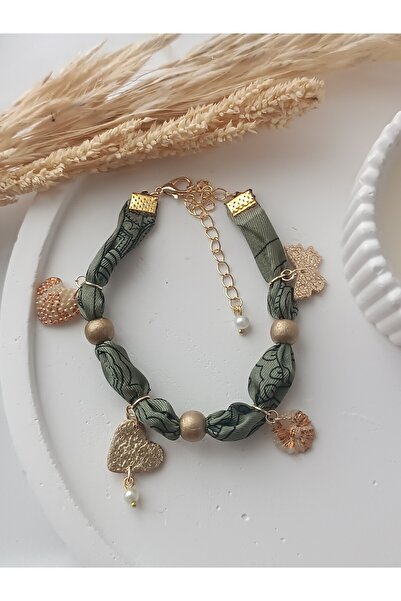 La fee aksesuar Fular Bandana Halhal Charm Fabric