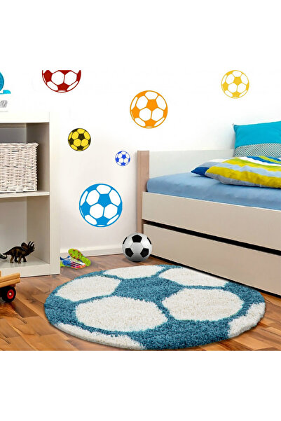 Talis Χαλί Fun Τυρκουάζ 100x100 cm