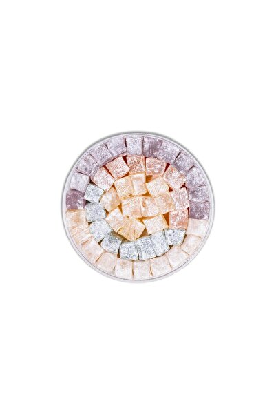 MEŞHUR SAFRANBOLU LOKUMCUSU Mixed Flavored Turkish Delight Crystal Box 425 Gr.