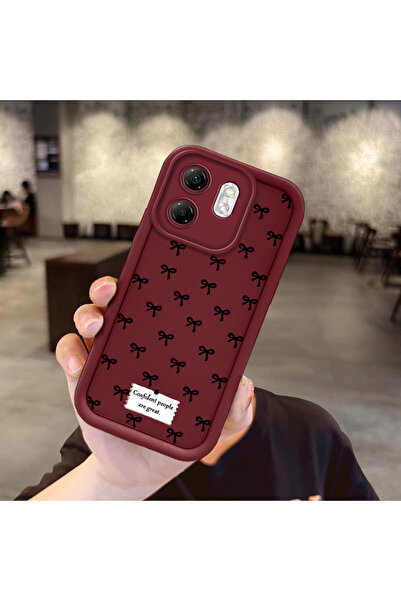 Hontinga حافظة هاتف من مادة السيليكون المقاومة للصدمات بنمط فيونك متوافقة مع ...