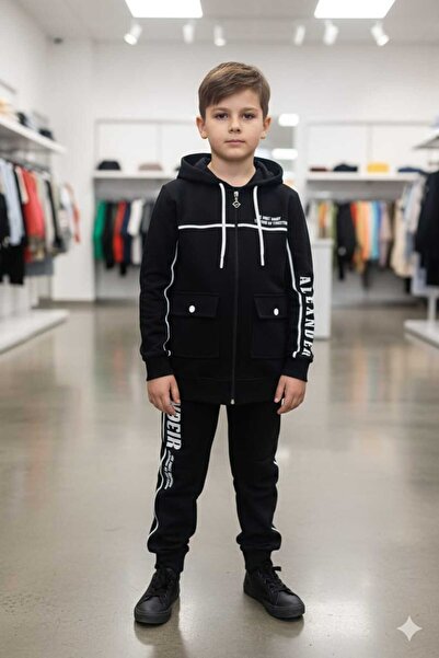 Yağmur Giyim PRETTY Set de trening pentru băieți cu glugă, 10-13 ani 4114