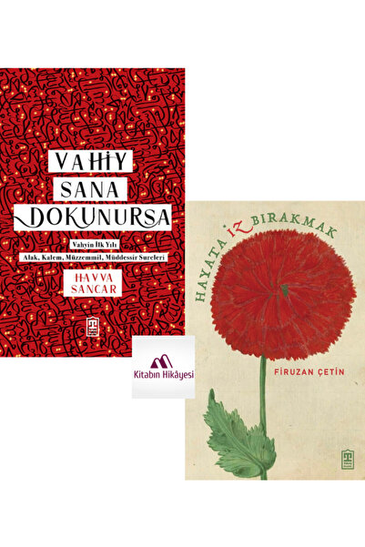 Timaş Yayınları Vahiy Sana Dokunursa, Hayata İz Bırakmak(2KİTAP)