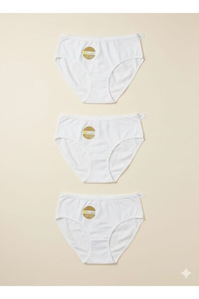 Pimody Women's High Waist Modal 3-Piece Panties Bikini