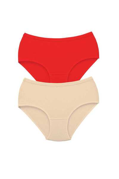 Mestore 2 Pieces Tutku Women's High Waist Bato Thick Rubber Panties S5