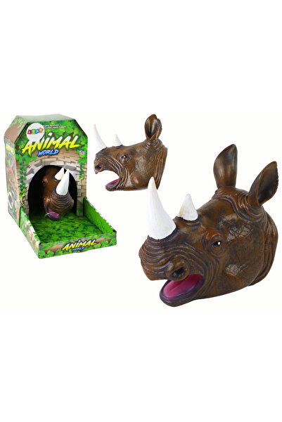 Three top online Rhinoceros Animal Hand Puppet Brown