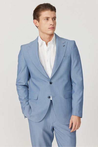 PAULMARK Men's Swallow Collar Jacket