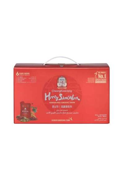 Jung Kwan Jang Red Korean Ginseng Drink Hong Sam Won - 50 ml x 30 Bags