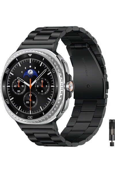 SilverCars Samsung Galaxy Watch 8 44MM 40MM / Galaxy Watch 8 Classic 46MM ile...