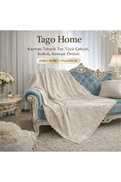 Tago Home Protivklizni đon komad tajlandskog pernatog kauča na razvlačenje, f...