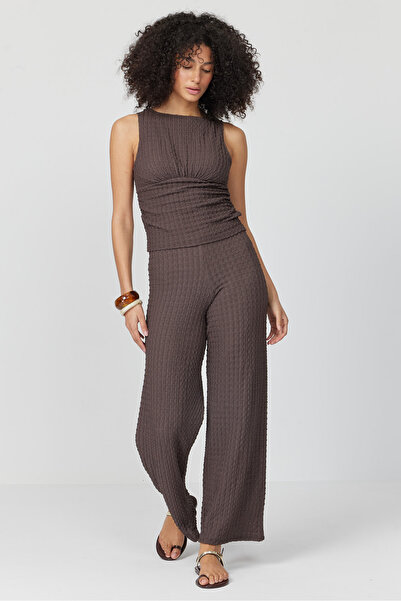 PAULMARK Women's Textured Pants