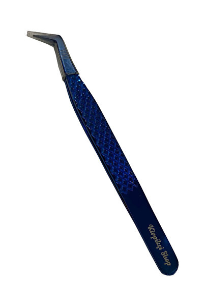 KİRPİKÇİSHOP ملاقط من الفولاذ الياباني المقاوم للصدأ مصنوعة حسب الطلب