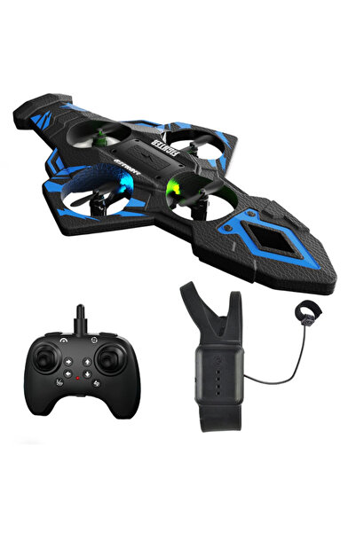 DTULTRA2 Jet F199 Oyuncak Drone EPP Köpük Gövde / Uzaktan Kumandalı + Hareket...