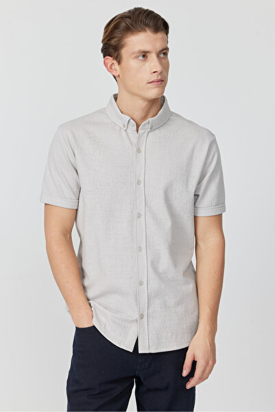 PAULMARK Мъжка риза с текстура