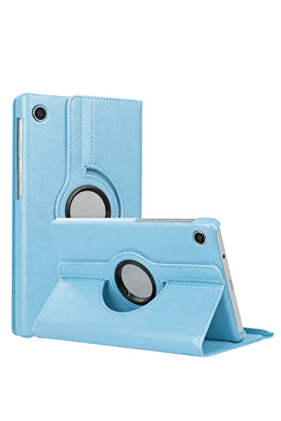 NewFace Drnds Samsung Galaxy Tab A11 360 Tablet Leather Case (180820) - Turqu...