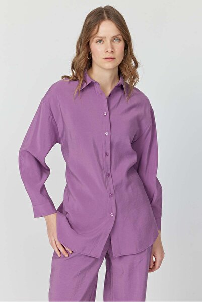 PAULMARK Women's Tie Detailed Shirt