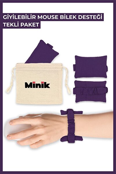 Minik Bilek Desteği Klavye, Mouse Giyilebilir Bilek Destek Yastığı | Ergonomi...