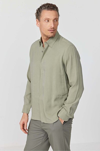 PAULMARK Men's Minimal Shirt