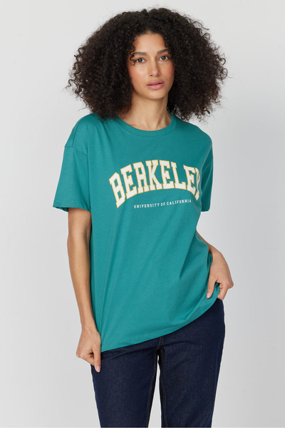 PAULMARK Women's Printed Basic T-Shirt