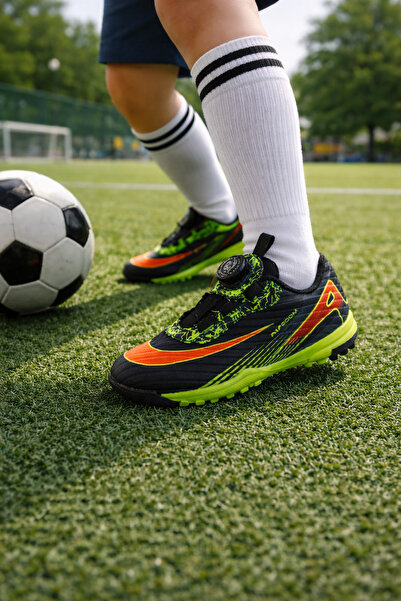 LALİGA Children's Astroturf Field Shoes with Smart Lacing Mechanism