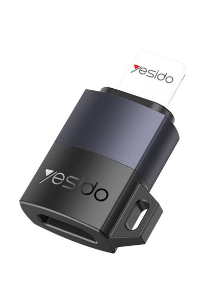 Yesido Micro-USB to Lightning Adapter with OTG Function - (GS30) - Grey