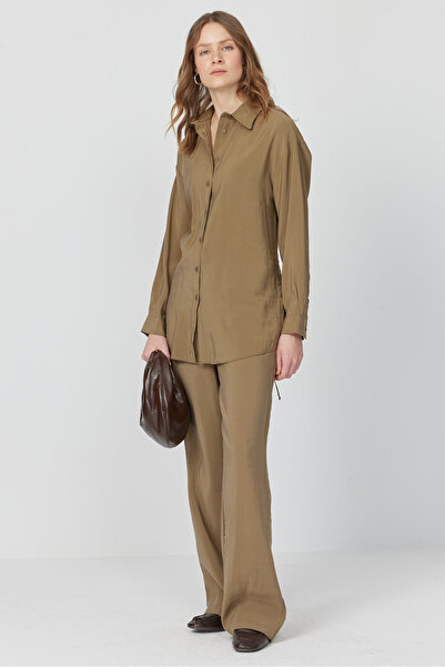 PAULMARK Women's Tie Detailed Shirt