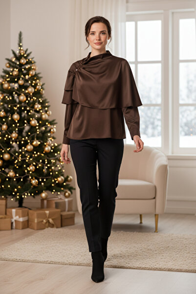 HOOPS Saten modelli bluz