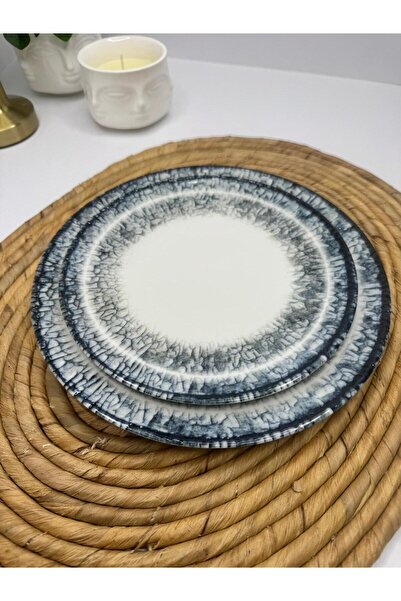 Tulü Porselen Tulu Porcelain 7-Piece Cake Presentation and Serving Set for 6 ...