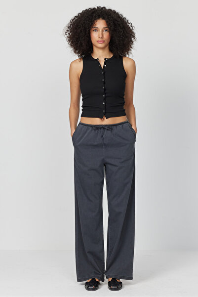 PAULMARK Women's Elastic Waist Jeans