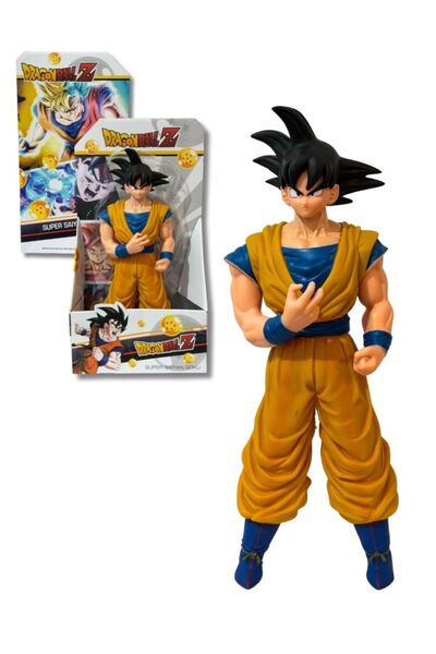 Premium مجسم غوكو من دراغون بول زد، سوبر سايان، لعبة قابلة للتجميع