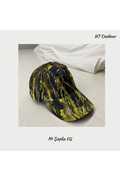 HT Outdoor Desenli Avcı Şapka