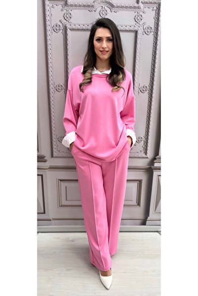 styleFlex Women's tracksuit made of 50% elastic viscose, with integrated blou...