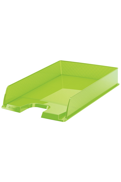 Esselte Document Tray Green Transparent Europost